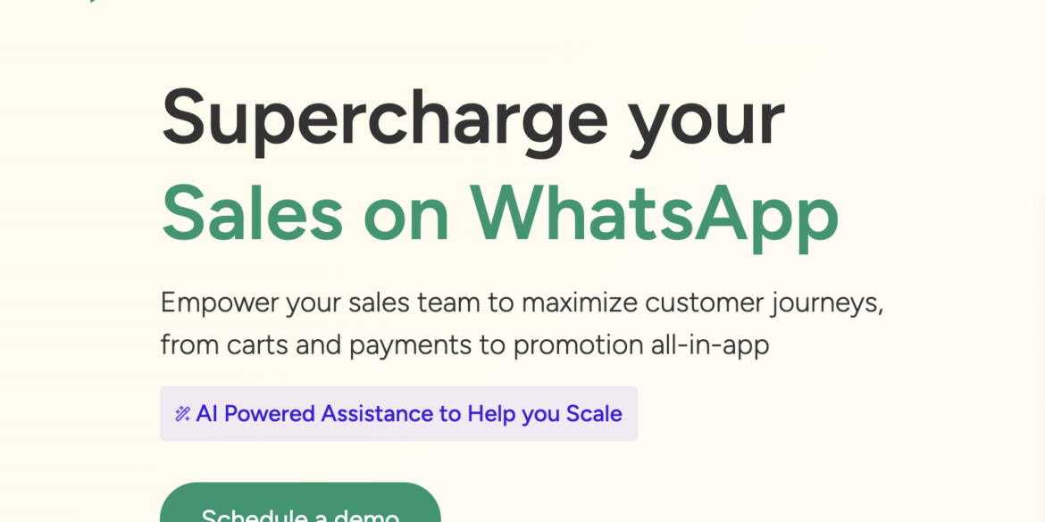 Focused on emerging markets, SUKHIBA helps medium and large enterprises extend their sales and retention by leveraging WhatsApp. It was founded in 2021 by Ananth Raj Gudipati and Abhinav Reddy.