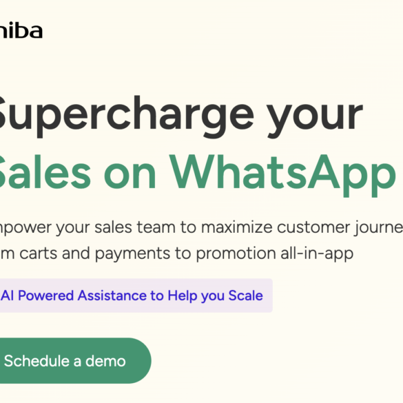 Focused on emerging markets, SUKHIBA helps medium and large enterprises extend their sales and retention by leveraging WhatsApp. It was founded in 2021 by Ananth Raj Gudipati and Abhinav Reddy.