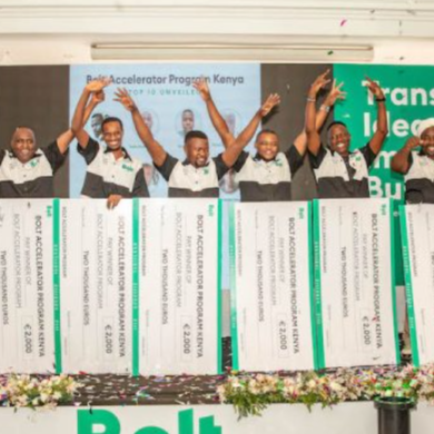 The Bolt Accelerator Program, launched in April 2024, has successfully concluded in Kenya, awarding the top 10 drivers and couriers with $2,228 (over KES 280,000) each in seed funding for their innovative business ideas. Photo/Courtesy.