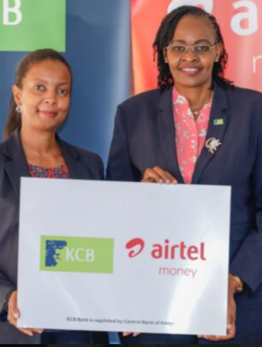 KCB Bank Kenya and Airtel Money Kenya Limited have introduced an interoperability partnership. Photo/ Courtesy.