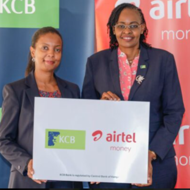 KCB Bank Kenya and Airtel Money Kenya Limited have introduced an interoperability partnership. Photo/ Courtesy.