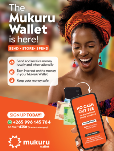 The Mukuru Wallet features two dedicated “pockets” to meet the unique needs of the Malawian market. Photo /Courtesy.