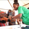 over 3,500 residents of Taita Taveta County received critical healthcare services at a specialised medical camp hosted by the M-PESA Foundation in partnership with Zuri Health. Photo/ Courtesy.