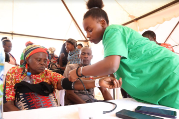 over 3,500 residents of Taita Taveta County received critical healthcare services at a specialised medical camp hosted by the M-PESA Foundation in partnership with Zuri Health. Photo/ Courtesy.