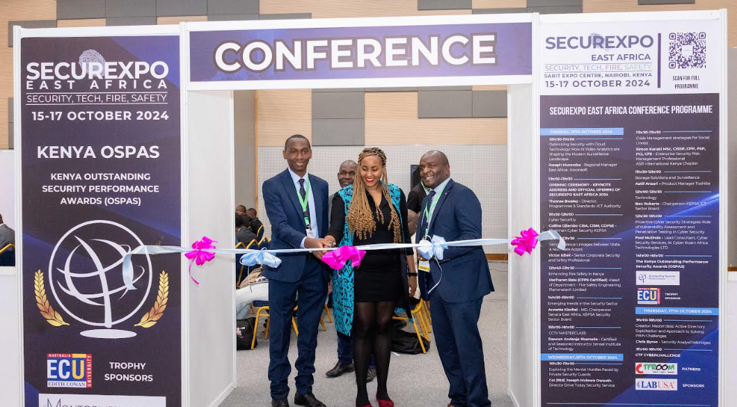 Stakeholders attending the 9th edition of Securexpo East Africa 2024 have called on Kenyans to embrace innovative solutions. Photo/Courtesy.