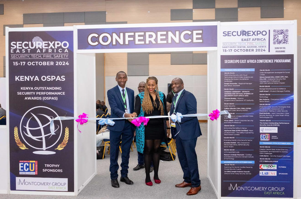 Stakeholders attending the 9th edition of Securexpo East Africa 2024 have called on Kenyans to embrace innovative solutions. Photo/Courtesy.