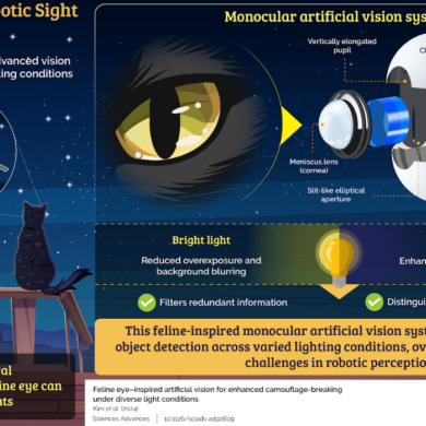 A team of researchers from the Gwangju Institute of Science and Technology (GIST), led by Professor Young Min Song, has developed a revolutionary vision system inspired by feline eyes to enhance object detection for autonomous systems. Photo/ Courtesy.