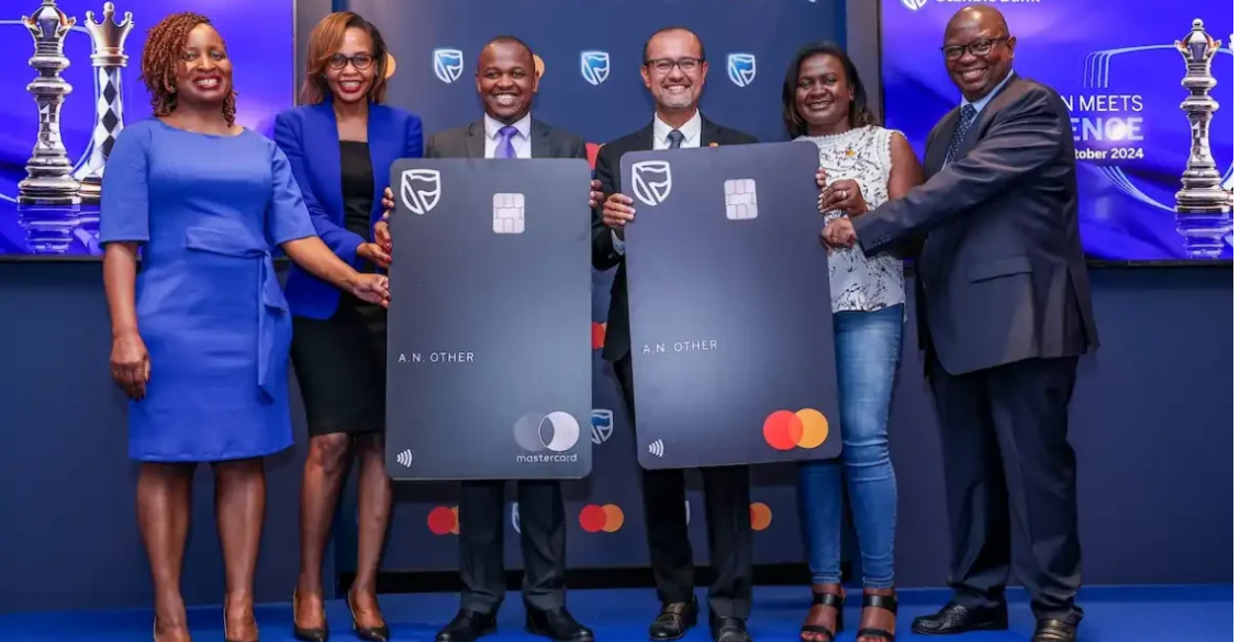 Stanbic Bank Kenya, in partnership with Mastercard, has launched two premium credit cards. Photo/ Courtesy.