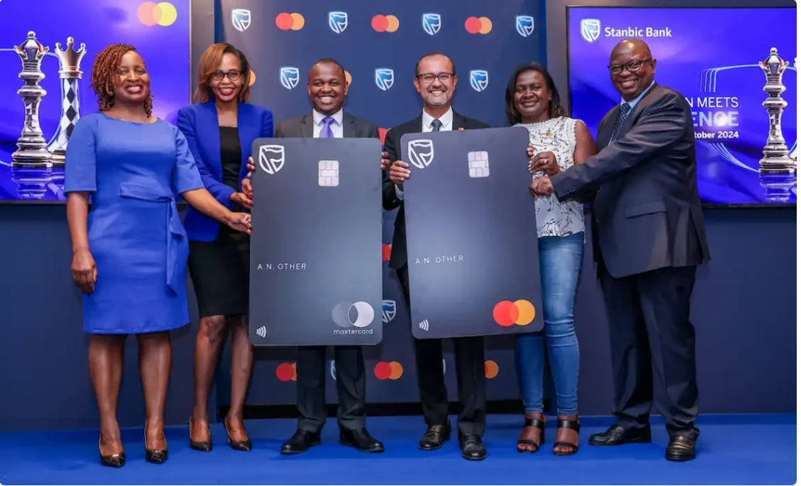 Stanbic Bank Kenya, in partnership with Mastercard, has launched two premium credit cards. Photo/ Courtesy.