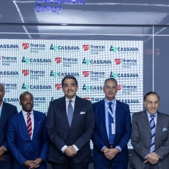 eFinance and Cassava Technologies Forge Alliance at Cairo ICT 2024. Photo/ Courtesy.