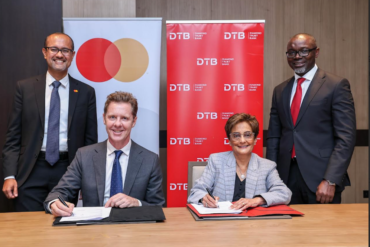 Mastercard and Diamond Trust Bank (DTB) have signed a landmark 10-year agreement aimed at accelerating digital payment adoption across East Africa. Photo/Courtesy.