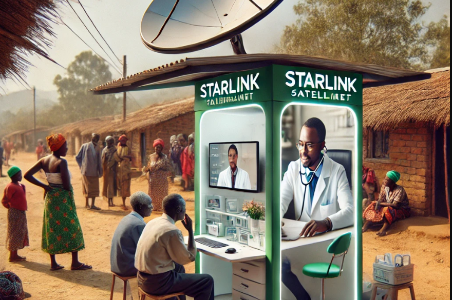 Starlink’s fast internet gives Zimbabwe’s telehealth a huge boost to reach more patients. Photo/ Courtesy.