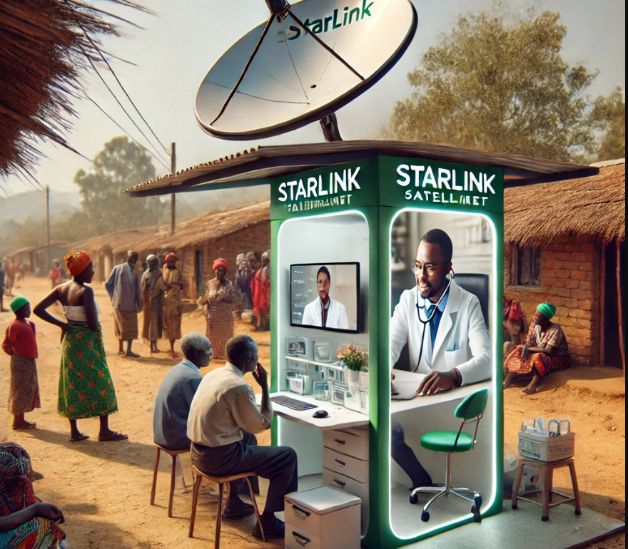 Starlink’s fast internet gives Zimbabwe’s telehealth a huge boost to reach more patients. Photo/ Courtesy.