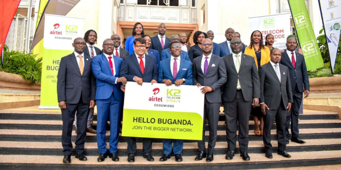 Airtel Uganda and K2 Telecom Uganda marked the renewal of a significant partnership. Photo/ Courtesy.