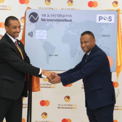 Nib International Bank and Mastercard have introduced the Prepaid Mastercard in Ethiopia. Photo/ Courtesy.