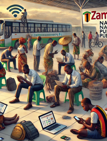 The Zambian government has officially launched the ZamFree National Public Wi-Fi initiative. Photo/ Courtesy.