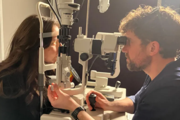 Researchers aim to leverage AI technology to analyze photographs taken during routine eye examinations. Photo/ Courtesy.