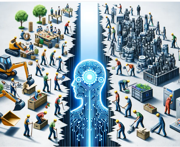 AI reshapes Singapore's labour market, highlights skills disparity. Photo/ Courtesy.