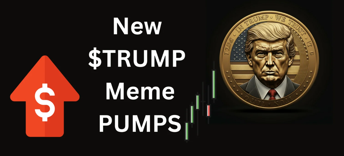 New $TRUMP meme coin continues to pump ahead of Donald Trump inauguration. Photo/Courtesy.